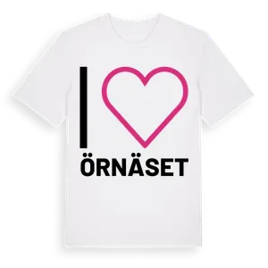 Jag älskar Örnäset t-shirt stort tryck – ekologisk bomull t-shirt från Pinshirt