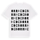 Orrheden ordlek t-shirt