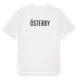 White t-shirt med Österby i Sverige t-shirt