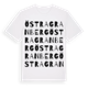 Östra Granberg ordlek t-shirt