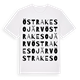 Östra Kesojärv ordlek t-shirt