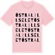 Pink Cotton t-shirt med Östra Lillselet ordlek t-shirt