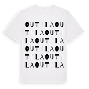 Outila ordlek t-shirt – ekologisk bomull t-shirt från Pinshirt