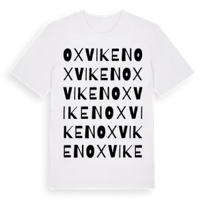 Oxviken ordlek t-shirt – ekologisk bomull t-shirt från Pinshirt