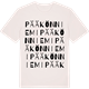 Vintage White t-shirt med Pääkönniemi ordlek t-shirt