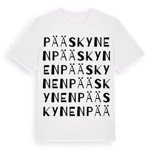 Pääskynen ordlek t-shirt – ekologisk bomull t-shirt från Pinshirt