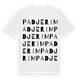 Padjerim ordlek t-shirt