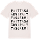 Vintage White t-shirt med Paittasjärvi ordlek t-shirt