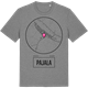 Mid Heather Gray t-shirt med Pajala t-shirt