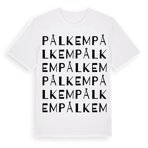 Pålkem ordlek t-shirt – ekologisk bomull t-shirt från Pinshirt