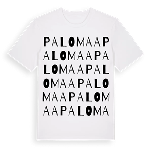 Palomaa ordlek t-shirt – ekologisk bomull t-shirt från Pinshirt