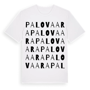 Palovaara ordlek t-shirt – ekologisk bomull t-shirt från Pinshirt