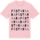 Pink Cotton t-shirt med Påstavaara ordlek t-shirt