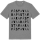 Mid Heather Gray t-shirt med Påstavaara ordlek t-shirt