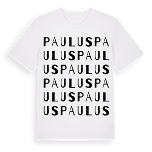 Paulus ordlek t-shirt – ekologisk bomull t-shirt från Pinshirt