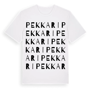 Pekkari ordlek t-shirt – ekologisk bomull t-shirt från Pinshirt