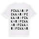 Pekkari ordlek t-shirt