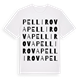 Pellirova ordlek t-shirt