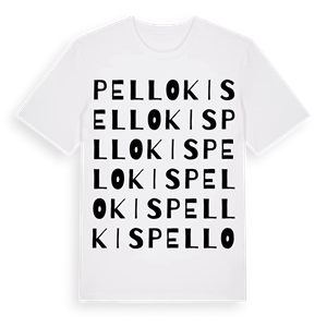Pellokis ordlek t-shirt – ekologisk bomull t-shirt från Pinshirt