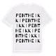 Pentheikki ordlek t-shirt