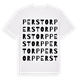 White t-shirt med Perstorp ordlek t-shirt