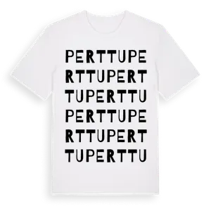 Perttu ordlek t-shirt – ekologisk bomull t-shirt från Pinshirt