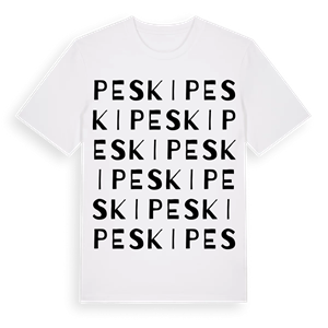 Peski ordlek t-shirt – ekologisk bomull t-shirt från Pinshirt