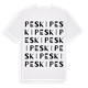 Peski ordlek t-shirt