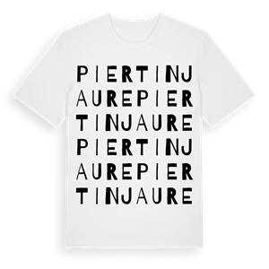 Piertinjaure ordlek t-shirt – ekologisk bomull t-shirt från Pinshirt