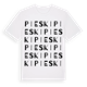 Pieski ordlek t-shirt