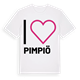 Jag älskar Pimpiö t-shirt stort tryck