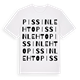Pissinlehto ordlek t-shirt