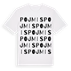 Pojmis ordlek t-shirt