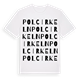 Polcirkeln ordlek t-shirt