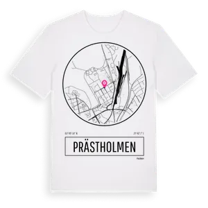 Prästholmen t-shirt – ekologisk bomull t-shirt från Pinshirt