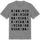 Mid Heather Gray t-shirt med Rågraven ordlek t-shirt