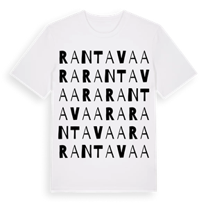 Rantavaara ordlek t-shirt – ekologisk bomull t-shirt från Pinshirt