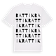 Rattik ordlek t-shirt