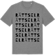 Mid Heather Gray t-shirt med Rättsel ordlek t-shirt