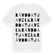 Rávddatjavelk ordlek t-shirt