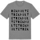 Mid Heather Gray t-shirt med Rekhultet ordlek t-shirt