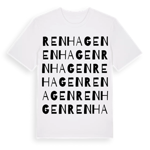 Renhagen ordlek t-shirt – ekologisk bomull t-shirt från Pinshirt