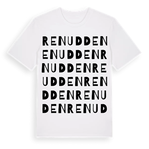Renudden ordlek t-shirt – ekologisk bomull t-shirt från Pinshirt