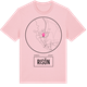 Pink Cotton t-shirt med Risön t-shirt