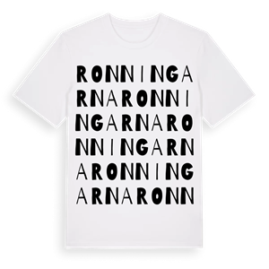 Ronningarna ordlek t-shirt – ekologisk bomull t-shirt från Pinshirt