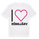 Jag älskar Rönsjärv t-shirt stort tryck