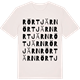 Vintage White t-shirt med Rörtjärn ordlek t-shirt