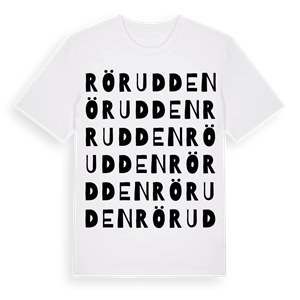 Rörudden ordlek t-shirt – ekologisk bomull t-shirt från Pinshirt