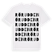 Rörudden ordlek t-shirt