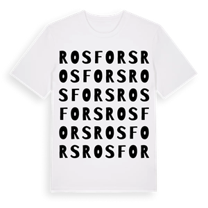 Rosfors ordlek t-shirt – ekologisk bomull t-shirt från Pinshirt